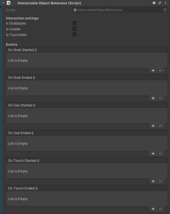 Making Interactable Objects Using Html Interactable Object Behaviour